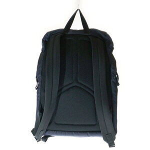 Prada Blue Navy Triangle Tessuto Logo Nylon Backpack